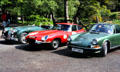 Classic car rally in Ireland.