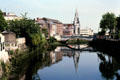 View of Cork along Lee River from Grand Parade. Ireland