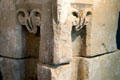 Stone carvings at Old Mellifont Abbey museum. Ireland.