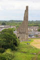 St Mary's Abbey ruins stand 40 m. tall. Trim, Ireland.