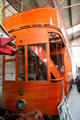 Howth tram No. 9 at National Transport Museum. Howth, Ireland.