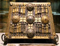 Replica of St Manchan's Shrine original from Lemanaghan at National Museum of Ireland Archaeology. Dublin, Ireland.
