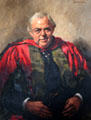 Portrait of Alfred Chester Beatty by Colin Colahan at Chester Beatty Library. Dublin, Ireland.