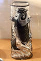 Glass vase with carp by François-Eugène Rousseau at National Museum Decorative Arts & History. Dublin, Ireland.