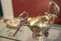 Silver sauce boats by John Hamilton & by John Laughlin Sr. at National Museum Decorative Arts & History. Dublin, Ireland.