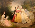 Invitation, Hesitation & Persuasion painting by Nicholas Joseph Crowley at National Gallery of Ireland. Dublin, Ireland.