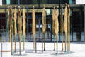 Monument to Irish Easter Rising of 1916 leaders executed by the British across from Kilmainham Gaol. Dublin, Ireland.