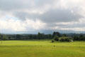 Countryside view from Russborough House. Ireland.