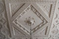 Compartmented ceiling in entrance hall designed by Richard Castle at Russborough House. Ireland.