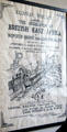 Publicity poster for Uganda Railway, British East Africa at Russborough House. Ireland.
