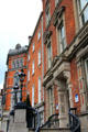 Brick buildings. Dublin, Ireland.