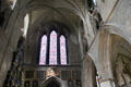Gothic arches in St Patrick's Cathedral. Dublin, Ireland.