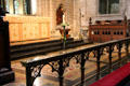 Chapel at St Patrick's Cathedral. Dublin, Ireland.
