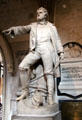 Monument to Capt. John McNeill Boyd, heroic sailor, at St Patrick's Cathedral. Dublin, Ireland.