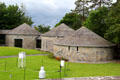 Museum buildings at Clonmacnoise. Ireland.