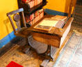 School desk at Strokestown Park. Vesnoy, Ireland