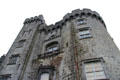 Towers & crenellation at Kilkenny Castle. Ireland.