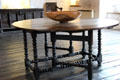 Gate leg table at Rothe House. Kilkenny, Ireland.