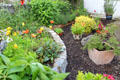 Garden in front of cottage. Adare, Ireland.
