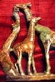 Stone carving of a giraffes in a jewelry store in Nairobi. Kenya.
