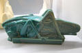 Figurine of grasshopper from Villeroy & Boch at Septfontaines Luxembourg at Villa Vauban Museum. Luxembourg, Luxembourg.