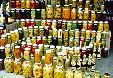 Display of preserves in Huejotzingo. Mexico.