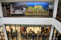 Interior of main building of Van Gogh Museum. Amsterdam, NL.