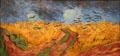 Wheatfield with crows painting by Vincent van Gogh at Van Gogh Museum. Amsterdam, NL.