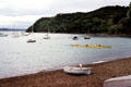 Seaside activity in Russell. New Zealand.
