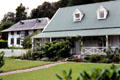 Pompallier House and Clendon Cottage in Russell. New Zealand