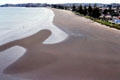 Beach at Orewa. New Zealand.