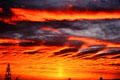 Sunset in Orewa north of Auckland. New Zealand.