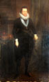 Copy of portrait of James VI & I after Paul Van Somer in royal apartments at Edinburgh Castle. Edinburgh, Scotland.