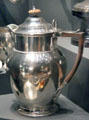 Silver jug at National War Museum of Scotland. Edinburgh, Scotland.