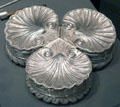Silver snuff box at National War Museum of Scotland. Edinburgh, Scotland.