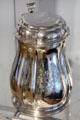 Silver tankard example of Edinburgh silver industry at Edinburgh City Art Centre. Edinburgh, Scotland.
