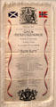 Souvenir program for Gala Performance of Scott's Rob Roy at Writers' Museum. Edinburgh, Scotland.