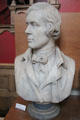 Robert Burns marble bust by William Brodie at Writers' Museum. Edinburgh, Scotland.