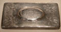 Silver freedom box presented after Porteous Riots by John Rollo of Edinburgh at National Museum of Scotland. Edinburgh, Scotland.