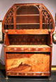 Art Nouveau cabinet by Louis Majorelle of Nancy, France at National Museum of Scotland. Edinburgh, Scotland.