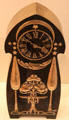 Mantle clock in Glasgow style by Marion Henderson Wilson at National Museum of Scotland. Edinburgh, Scotland.