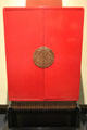 Art Deco Chinese lacquer cabinet at National Museum of Scotland. Edinburgh, Scotland.