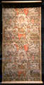 Golden Jubilee of Queen Victorian commemorative wallpaper at National Museum of Scotland. Edinburgh, Scotland.