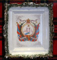 Diamond Jubilee of Queen Victorian commemorative plaque at National Museum of Scotland. Edinburgh, Scotland.