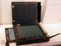 Roller copying press by James Watt & Co. to copy letters written in special ink at National Museum of Scotland. Edinburgh, Scotland.