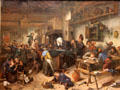 School for Boys & Girls painting by Jan Steen at National Gallery of Scotland. Edinburgh, Scotland.