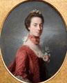 Mary Degg, Lady Robert Manners portrait by Allan Ramsay at National Gallery of Scotland. Edinburgh, Scotland.