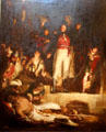 Sir David Baird Discovering the Body of Sultaun Tippoo Saib, after having captured Seringapatam on May 4, 1799 painting by Sir David Wilkie at National Gallery of Scotland. Edinburgh, Scotland.