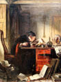 Bailie Duncan McWheeble at Breakfast painting by James Eckford Lauder at National Gallery of Scotland. Edinburgh, Scotland.