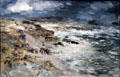 Storm painting by William McTaggart at National Gallery of Scotland. Edinburgh, Scotland.
